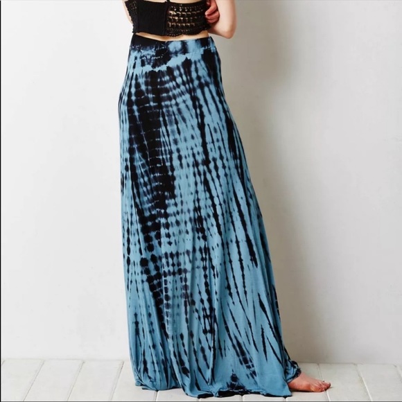 Ecote | Urban Outfitters tie dye button maxi skirt - Picture 4 of 6